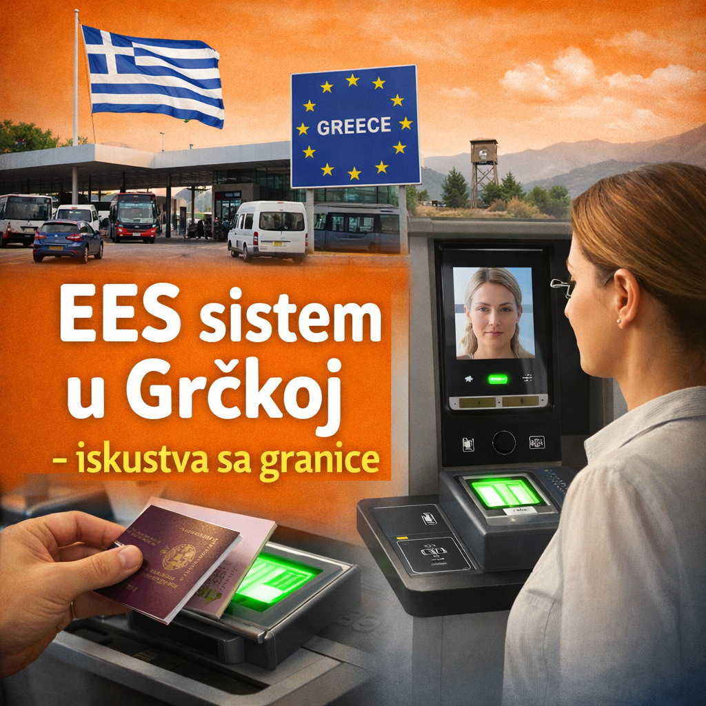 EES sistem na granicama Grčke – iskustva putnika kolima i autobusom