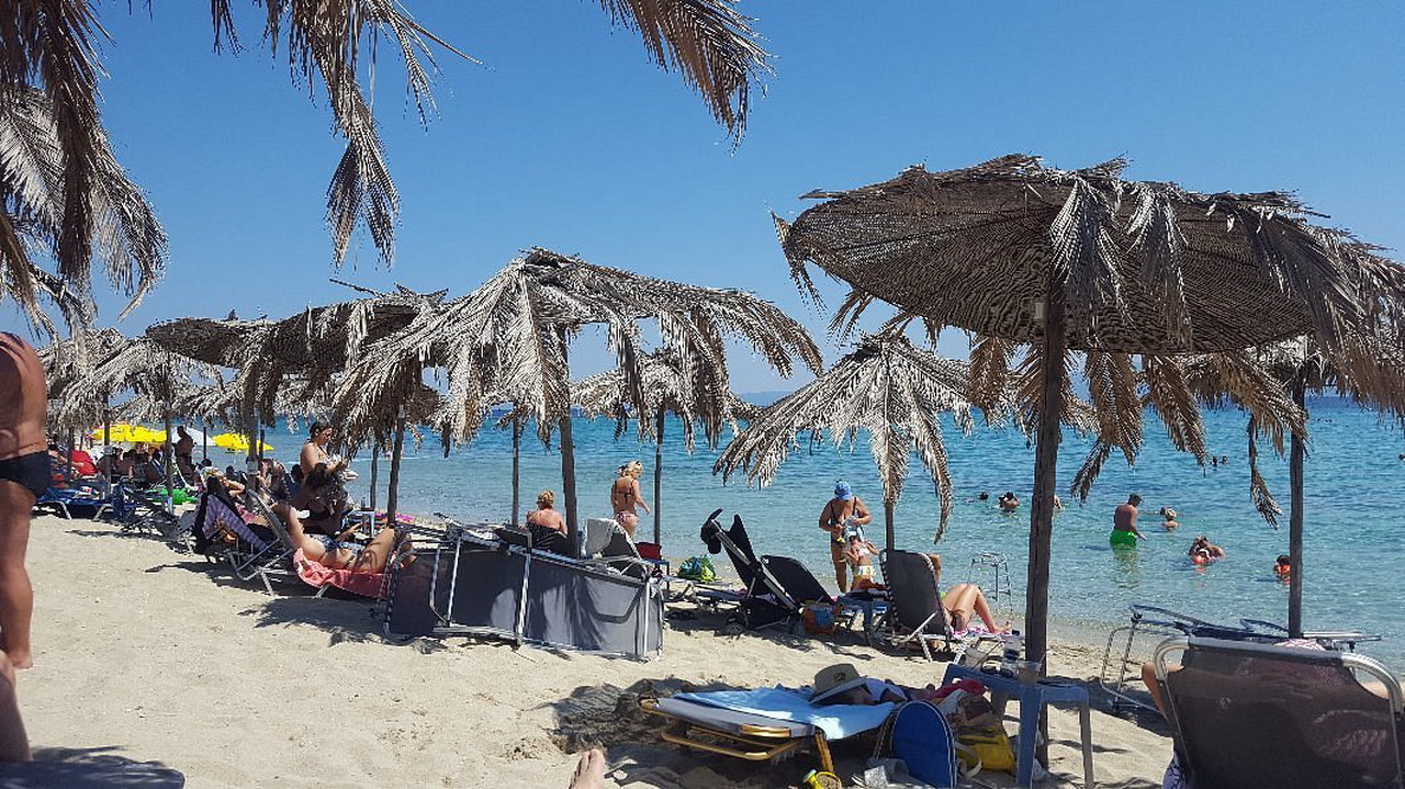  Golden beach plaža Pefkohori 