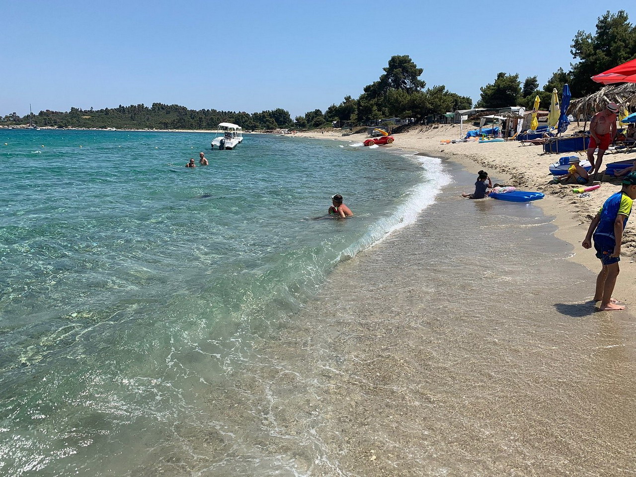  Golden beach plaža Pefkohori 