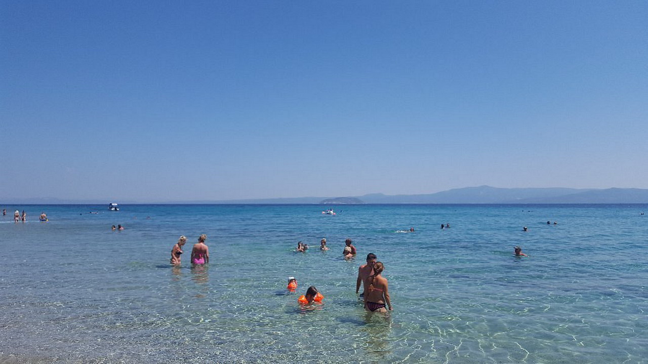  Golden beach plaža Pefkohori 