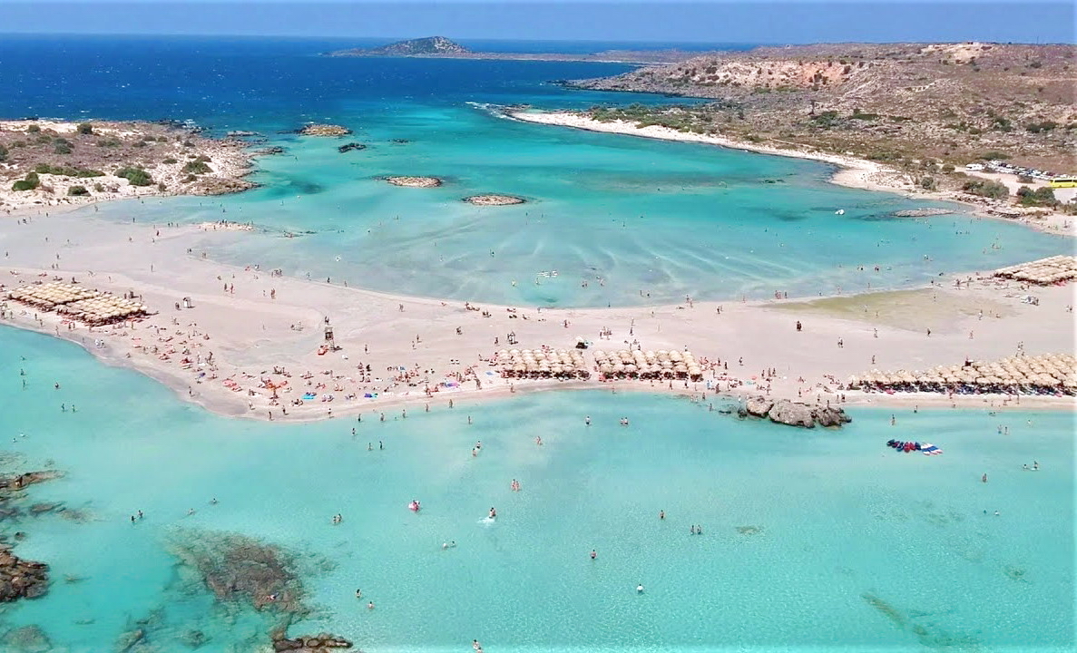  Elafonisi plaža Krit