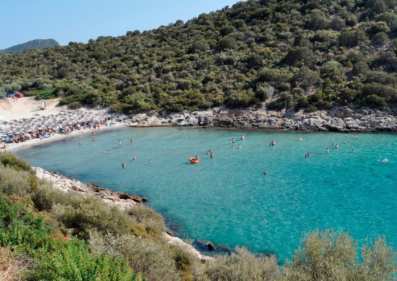 Atspas plaža na Tasosu