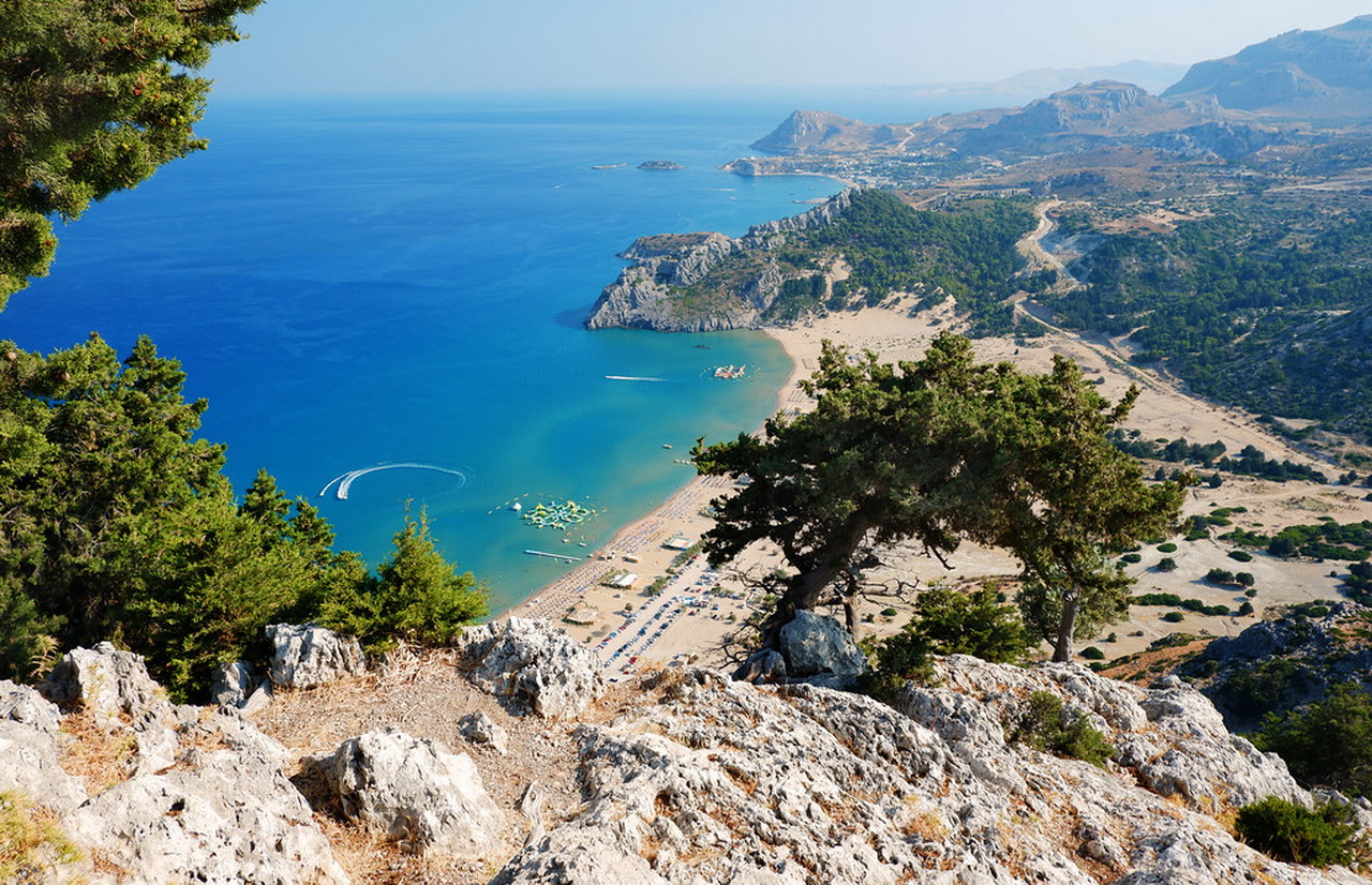  Tsambika beach Rhodes