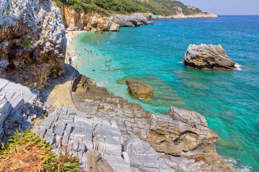 Milopotamos plaža - Pelion 