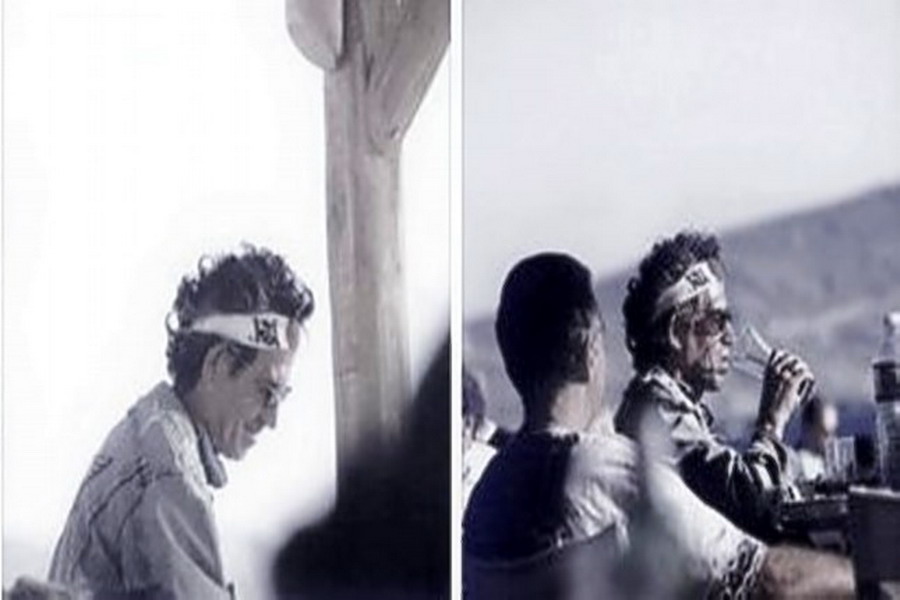  Keith Richards na Mikonosu