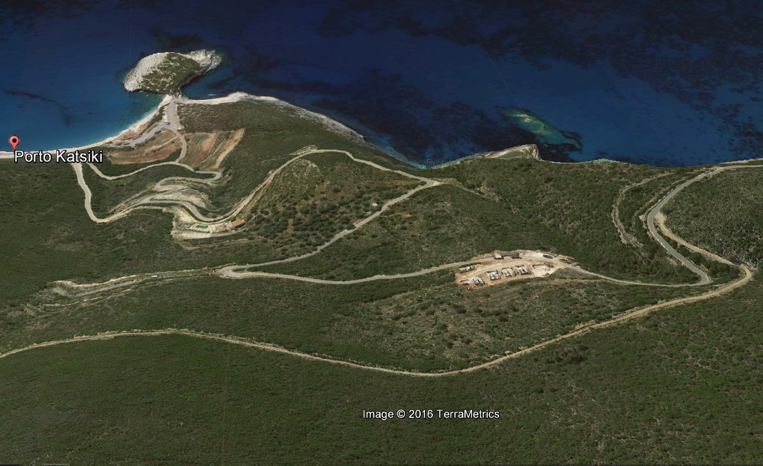   Put za plažu Porto Katsiki