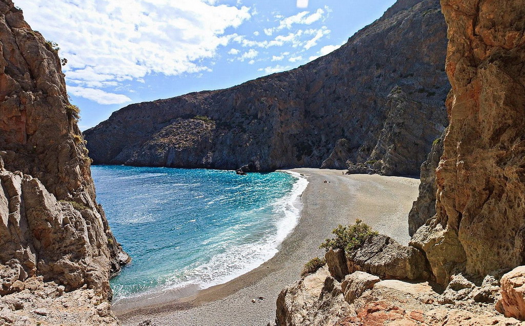  Plaža Agiofarago Krit