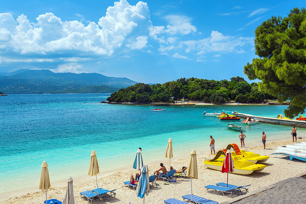  Saranda plaža Ksamil