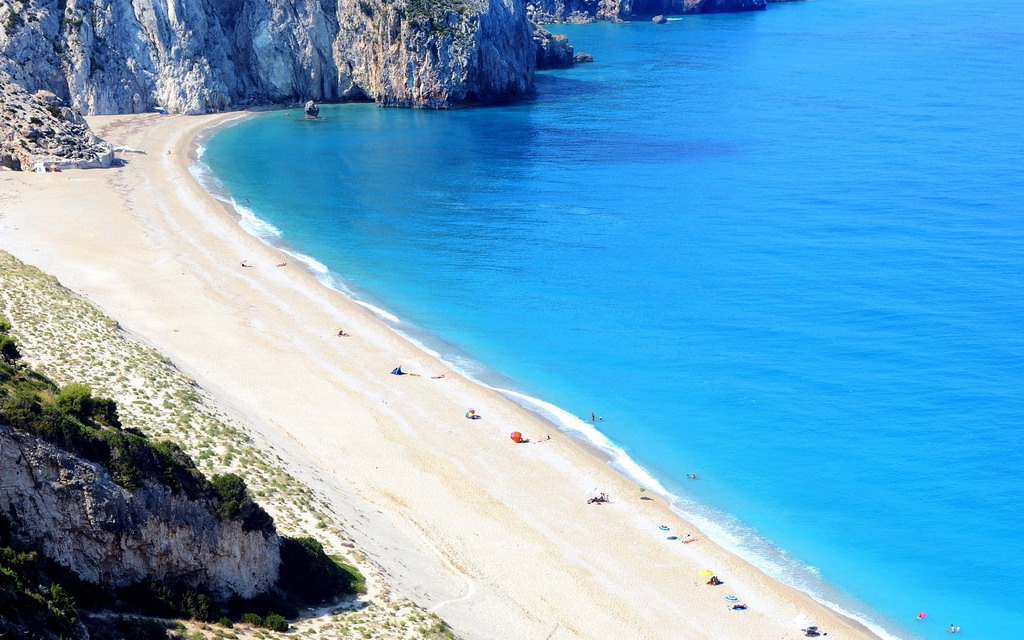  Milos plaža Lefkada