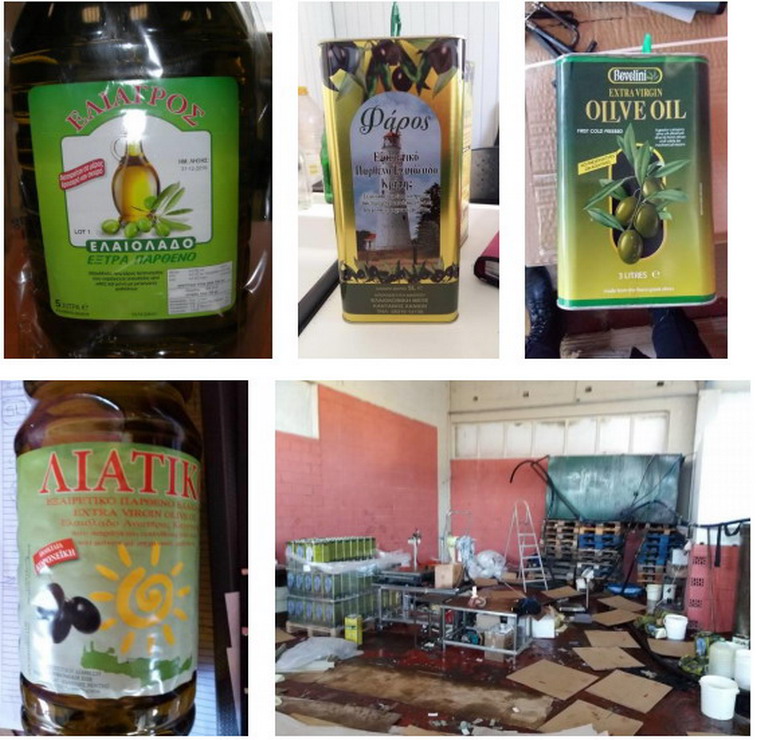  Pakovanja lažnog maslinovog ulja