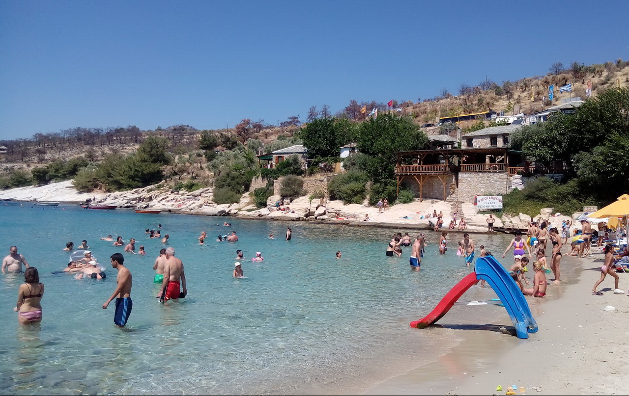 Aliki plaža na Tasosu: iskustva, opis plaže, cene