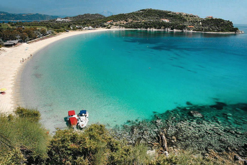 Najlepše plaže na ostrvu Amuljani (Ammouliani) - Atos