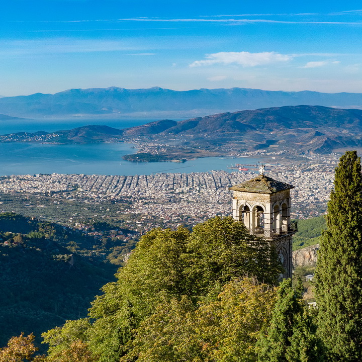  Makrinitsa pogled na Volos