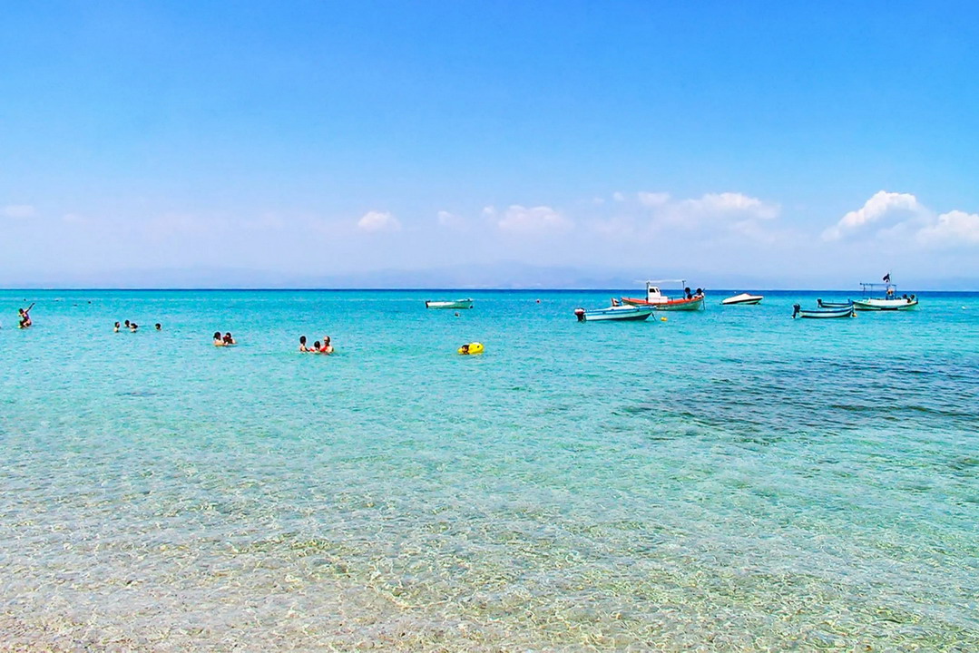  Varkes plaža Afitos