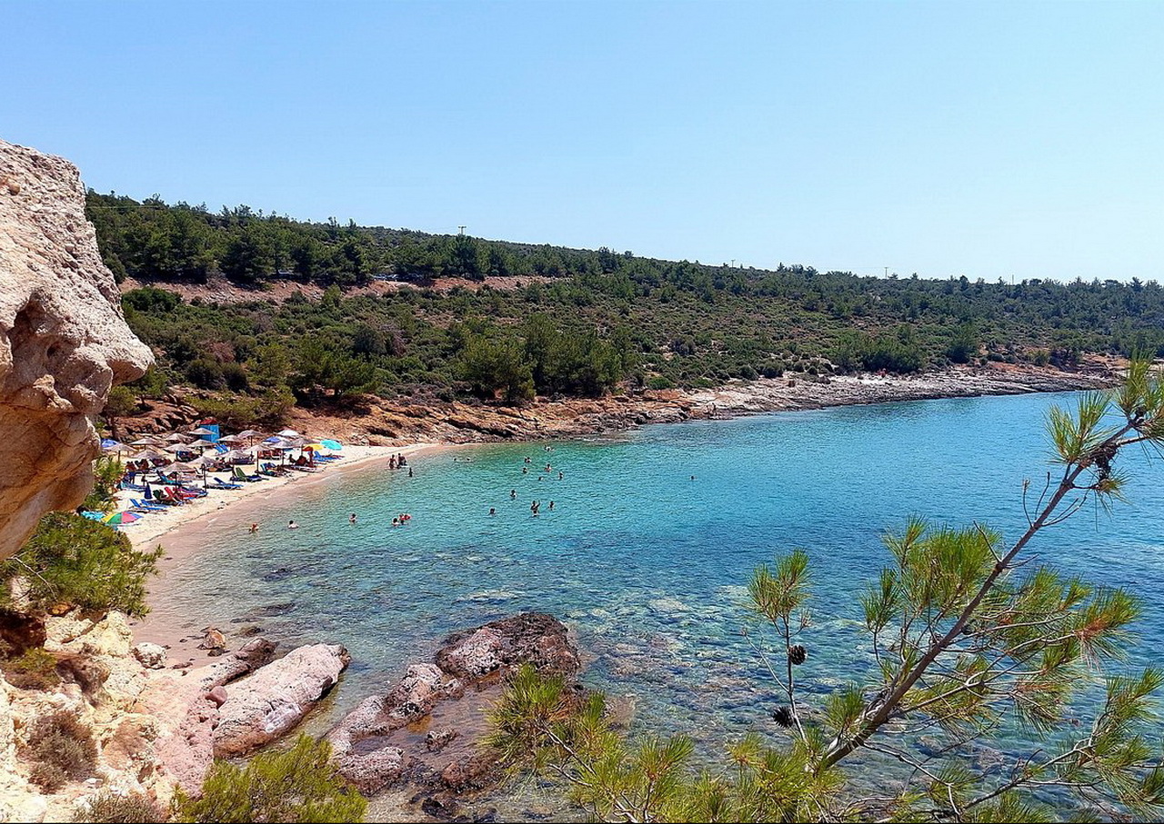 Roso Gremos plaža na Tasosu