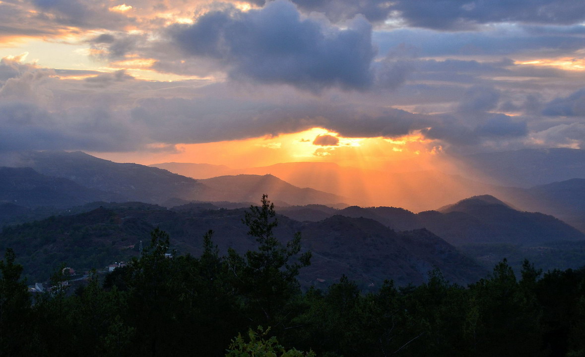  Planina Trodos na Kipru