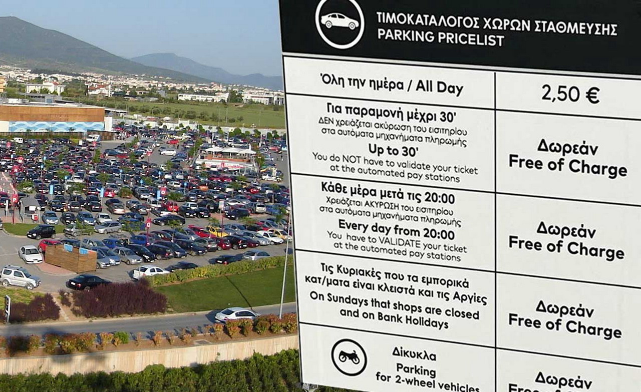 Cosmos tržni centar u Solunu: Informacije, parking, radno vreme