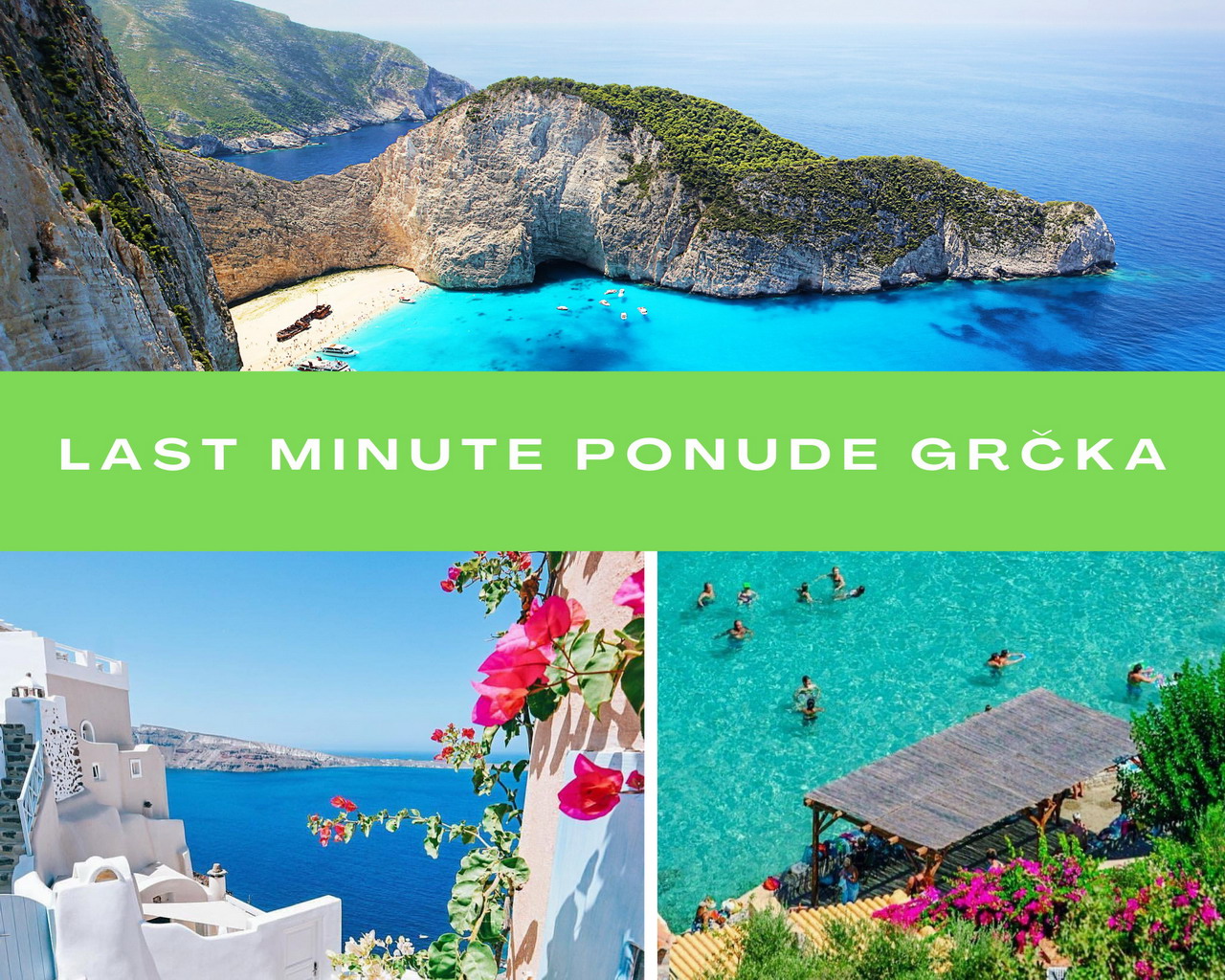 Last minute ponude Grčka 2026 – najpovoljnije letovanje u Grčkoj