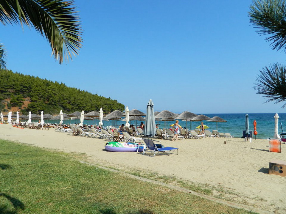 Komitsa plaža - Nea Roda, Atos