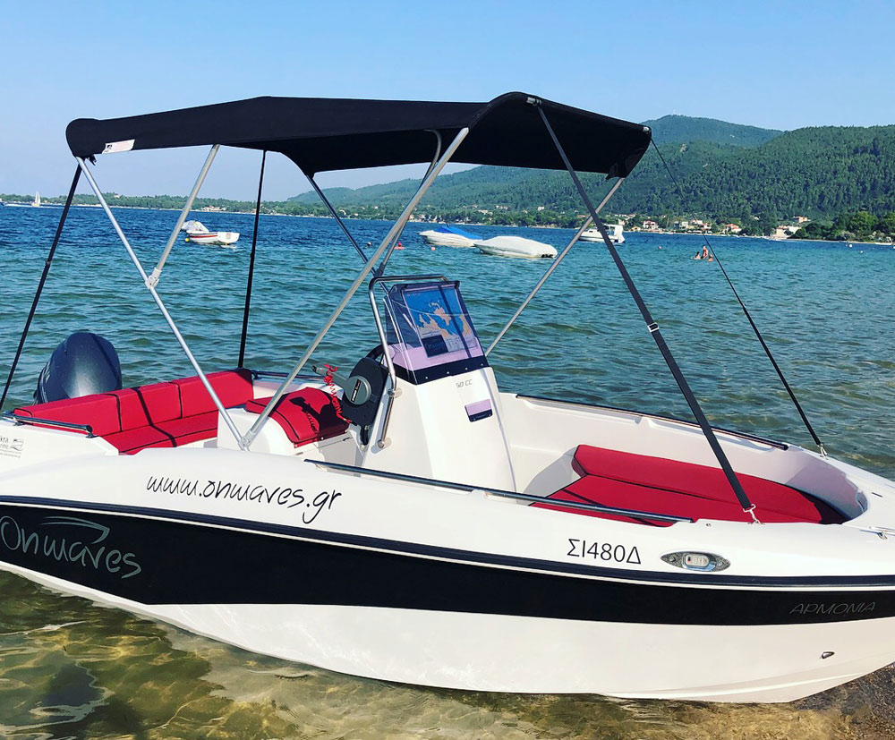 Najlepši izlet čamcem na Sitoniji - Ostrvo Diaporos, Mirsini plaža i Plava laguna