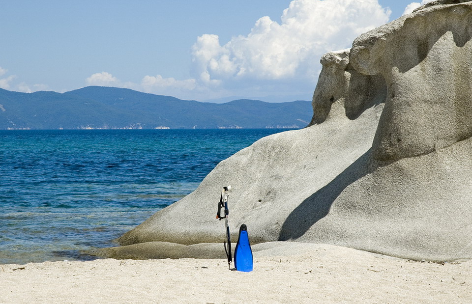 Kakoudia plaža - Jerisos, Atos