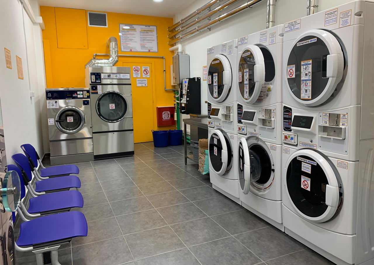 Perionice i uslužno pranje veša u Grčkoj