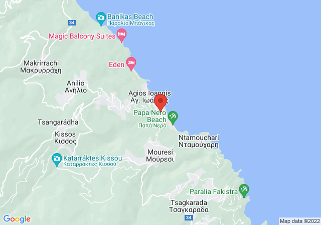 Show on the map Elias Studio & Apartment