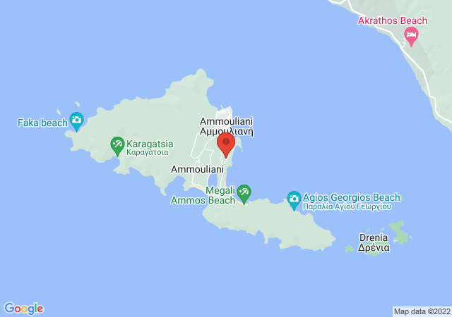 Show on the map Athos Bay Villa