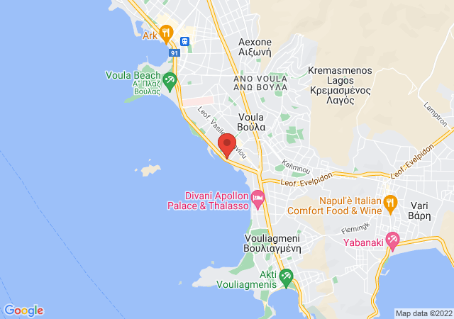 Show on the map Galini Palace Hotel