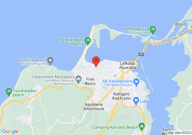 Show on the map Studios Niki