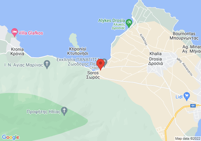 Show on the map Villa Coral