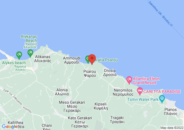 Prikaži na mapi Kavos Psarou Apartments & Studios 