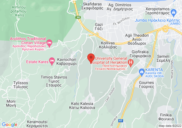 Show on the map Villa Metaxas