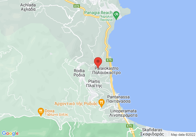 Show on the map Palaiokastro Villas