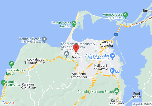 Prikaži na mapi Rania Studios Lefkada