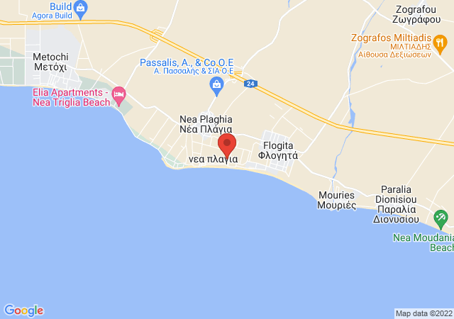 Show on the map Gioulis Apartments & Studios