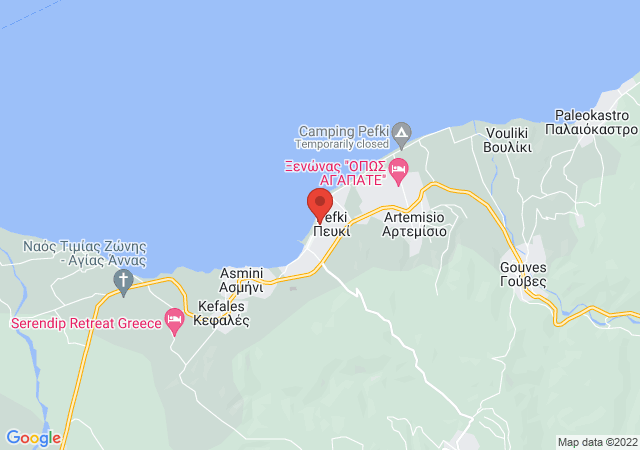 Show on the map Hotel Galini