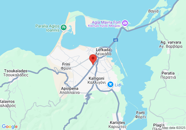 Prikaži na mapi City Center Apartments Lefkada