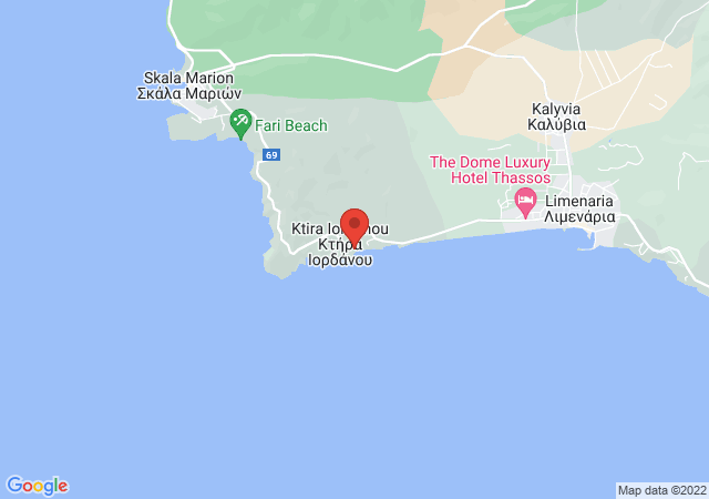 Show on the map Hotel Blue Dream Palace