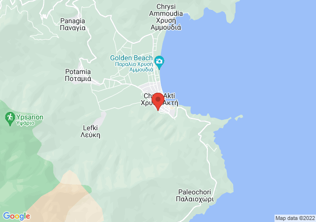 Show on the map Ifigenia Apartments Thassos