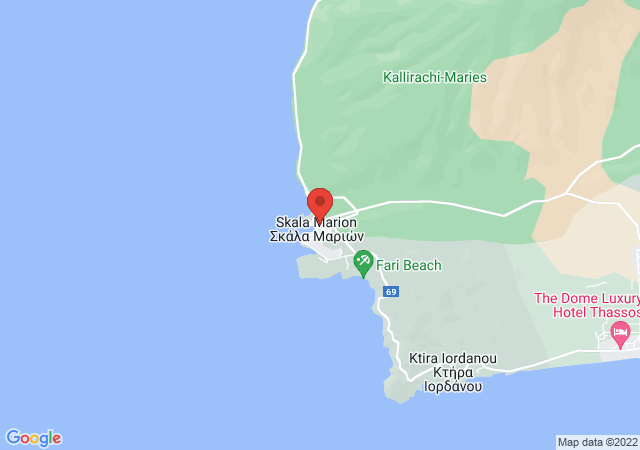 Show on the map Magda Studios Thassos