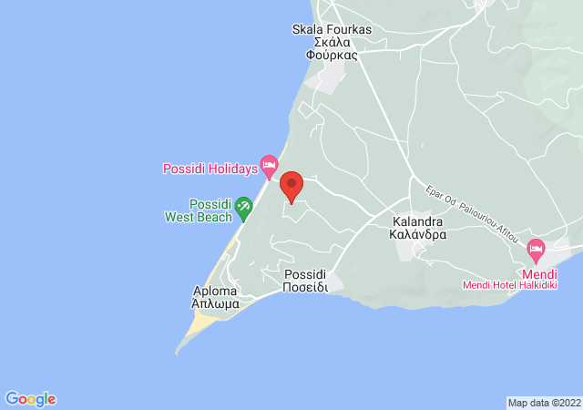 Show on the map Possidi Hiliadou Apartments