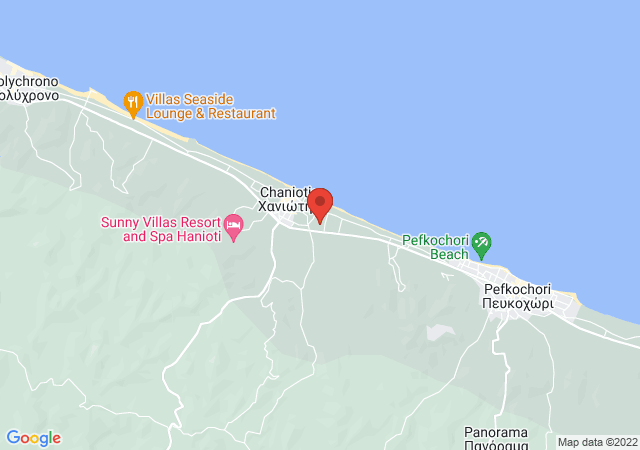 Show on the map Pegasus Hotel Hanioti