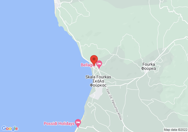 Show on the map Hotel Evridiki