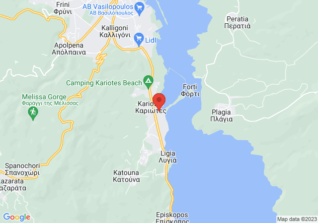 Show on the map Thanasis Zakinthinos Studios & Apartments