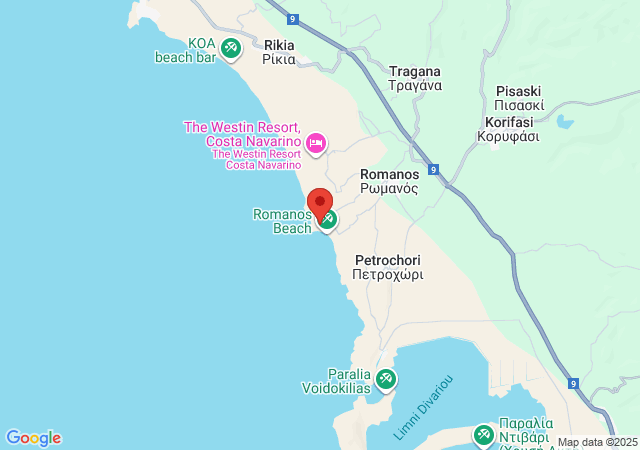 Prikaži na mapi Romanos Beach Villas