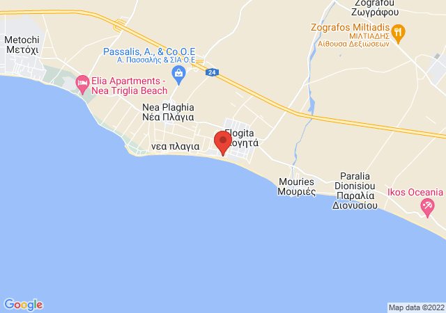 Show on the map Thanasis Apartments