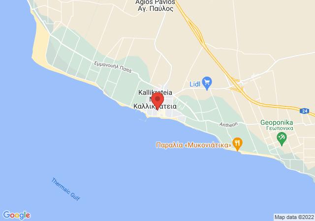 Show on the map Aqua Mare Hotel