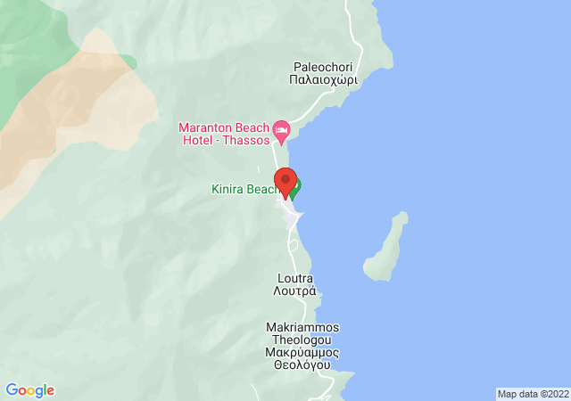 Show on the map Kapsogeorgis Rooms