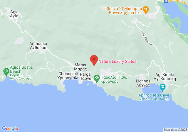 Show on the map Villa Dorita Luxury Apartments